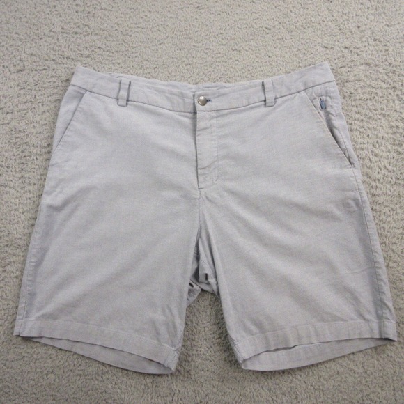 Lululemon Commission Short *Qwick Oxford 9" size 36 Chino M7AFZS‎ Blue - Picture 1 of 12